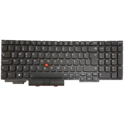 Lenovo ThinkPad E15 Gen4, 21ED, 21EE Uyumlu Klavye Tuş Takımı Tuş Seti Siyah Türkçe