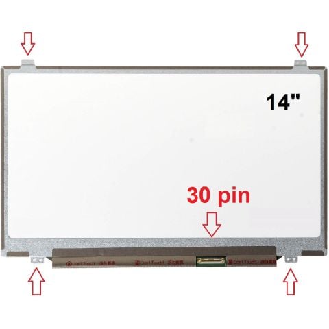 Asus X455, X455L, X455LA, X455LB, X455LJ, X455LN Ekran 14 Slim 30 Pin