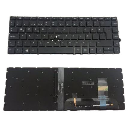 Hp M36312-001, M36312-141, M52491-001, M52491-141 Uyumlu Klavye Tuş Takımı Tuş Seti Siyah Türkçe