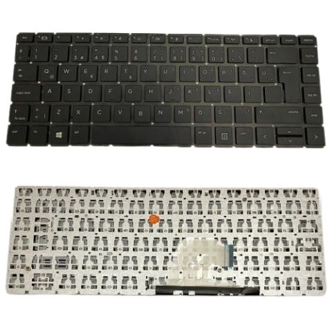 Hp L65224-001, L65224-141, L65225-001, L65225-141 Uyumlu Klavye Tuş Takımı Tuş Seti Siyah Türkçe