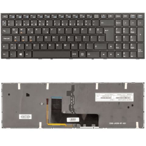 6-80-P6500-010-1, 6-80-P6501-011-1 Klavye Tuş Takımı Işıklı Siyah TR