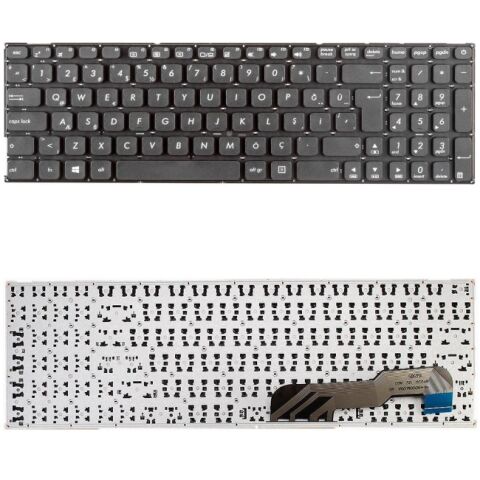 Asus F541UJ-GQ103T, F541UV-XX738T, F541U-XX101T Klavye Tuş Takımı Tuş Seti Siyah Türkçe