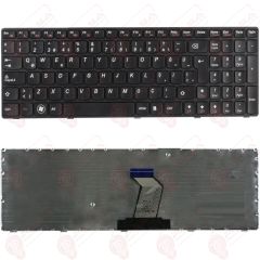 Lenovo 25-011737, 9Z.N6ESC.00T Klavye Tuş Takımı Tuş Seti Q TR Siyah-Gri Renk