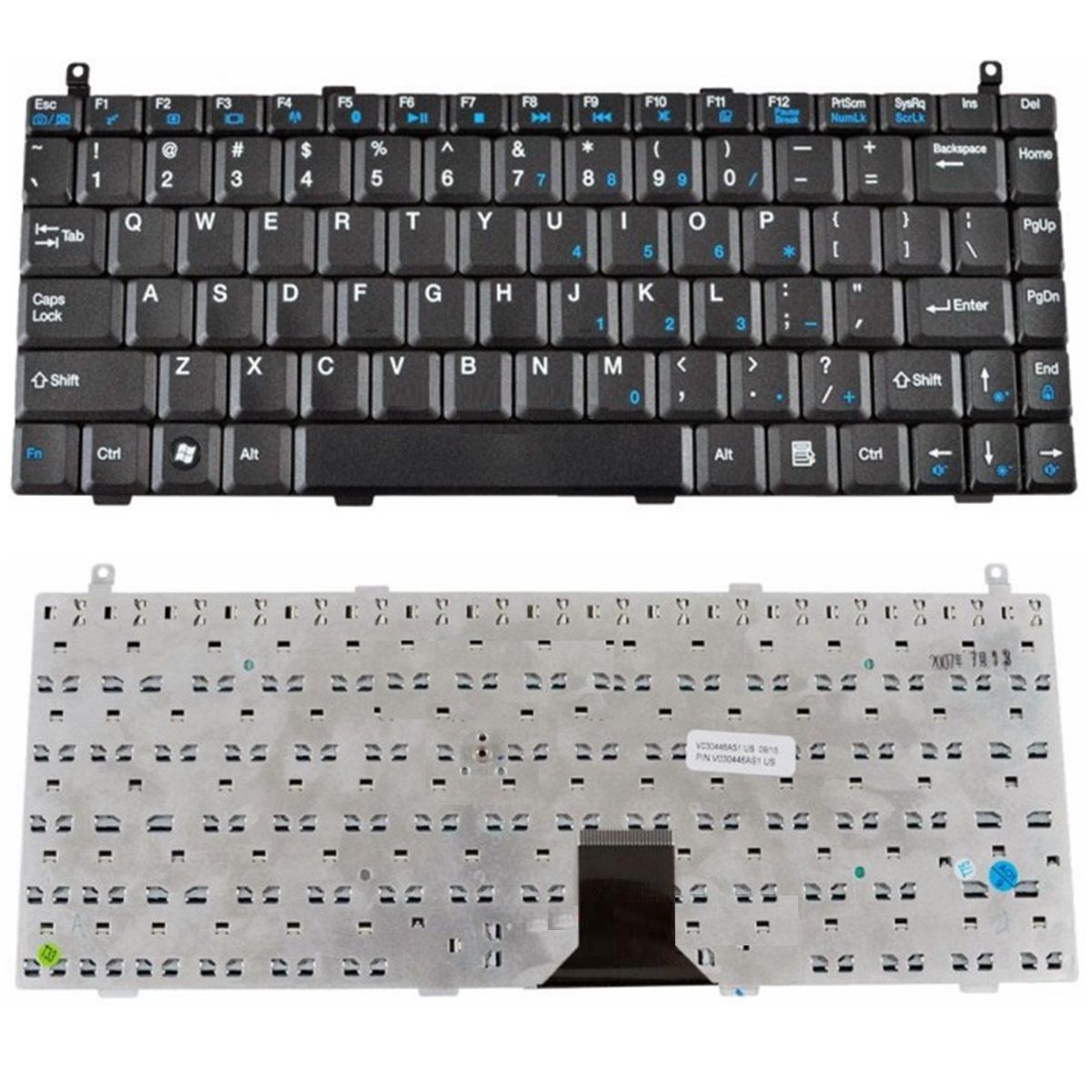 Lenovo 3000 Y300, 3000 Y300L Klavye Siyah TR