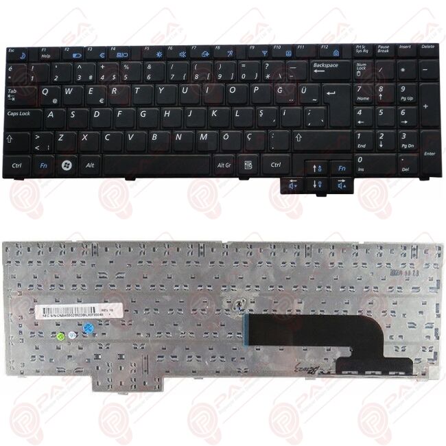 Samsung X518, NP-X518, X520, NP-X520 Klavye Siyah TR