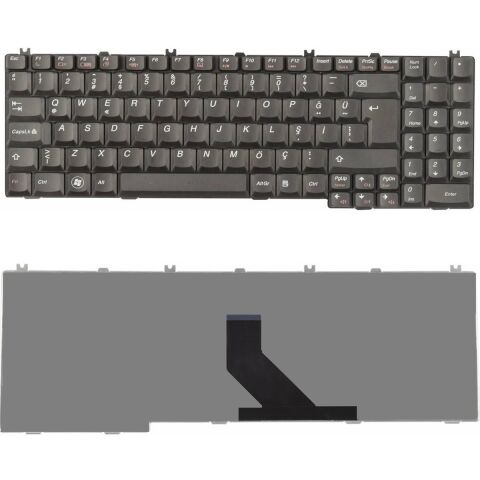 Lenovo V105120AS1, V-105120AS1 Klavye Siyah TR