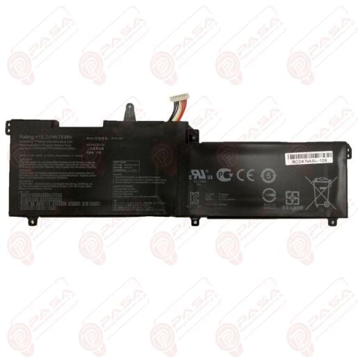 Asus GL702V, GL702VM, GL702VMK, GL702VS, GL702VT, GL702Z, GL702ZC Uyumlu Batarya Pil Nion