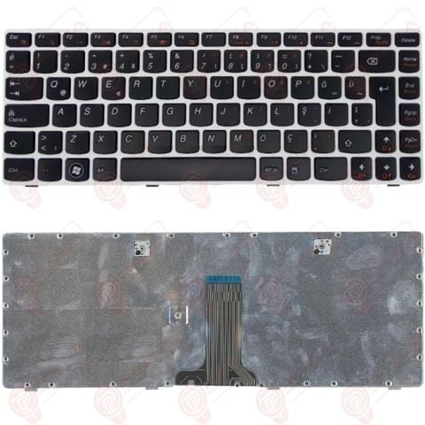 Lenovo G475, G475A, G475E, G475G, G475L Klavye Tuş Takımı Q Beyaz Türkçe Tuş Seti