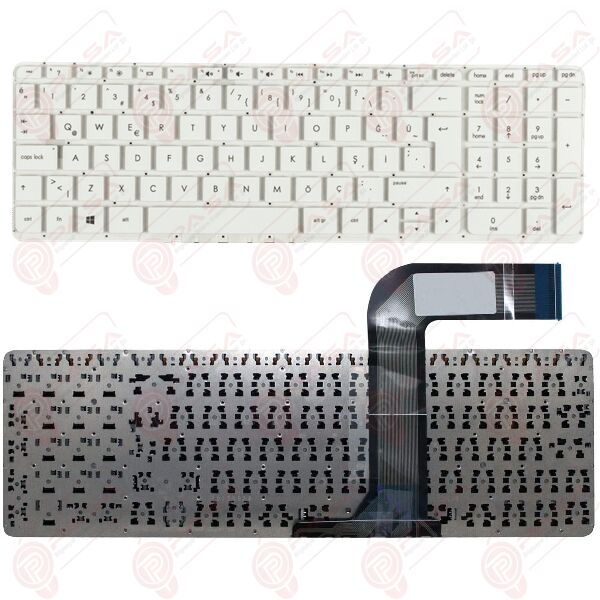 Hp Pavilion 15-P018ST, 15-P019ST Klavye Tuş Takımı Q Beyaz Türkçe Tuş Seti