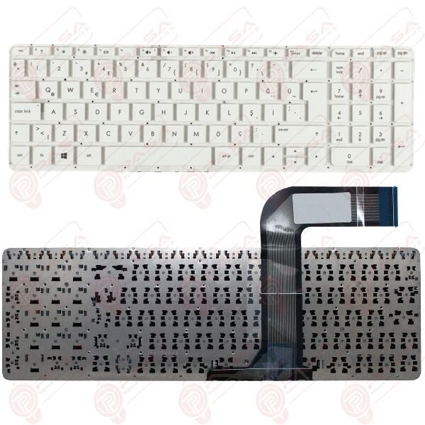Hp Pavilion 15-P025ST, 15-P030ST Klavye Tuş Takımı Q TR Beyaz Renk Tuş Seti