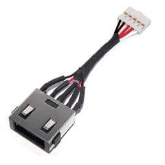 Lenovo Thinkpad P15v Gen1, P15v Gen2, 21A9, 21AA, 20TQ, 20TR Uyumlu Power Jack Şarj Soketi Kablolu