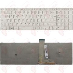 Toshiba Satellite C50-A-1G3, C50-A-1HD Klavye Tuş Takımı Beyaz TR