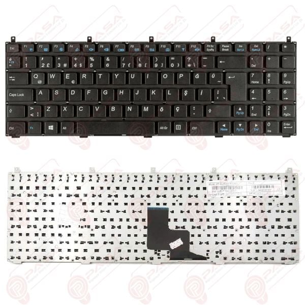 Haier T5K, T5K1, T5K1A, T5K1W, T5K2, T5K2A, T5K2B Klavye Tuş Takımı Siyah Türkçe