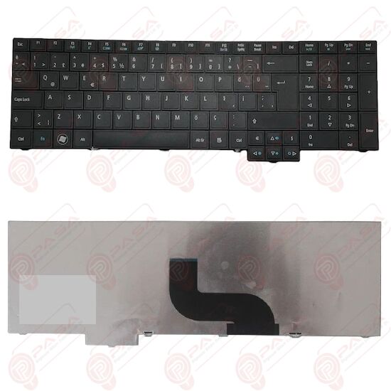 Acer TravelMate 5360, 5360G Klavye Tuş Takımı Tuş Seti Siyah Türkçe