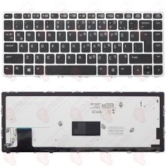 Hp 6037B0080101, V135426AS2, 831-00134-01A Klavye Tuş Takımı Tuş Seti Led Işıklı Gri Türkçe