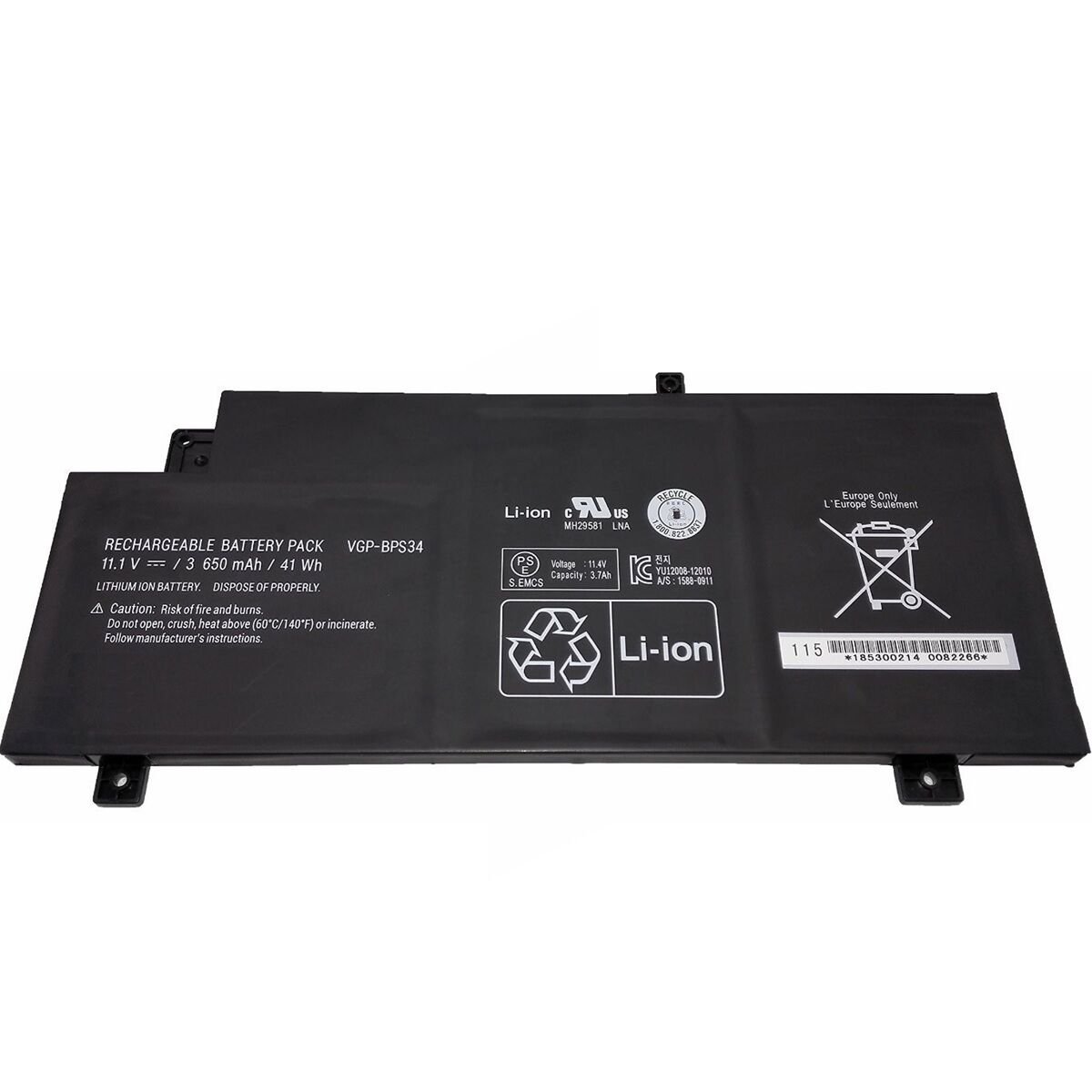 Sony Vaio SVF15A1C006B, SVF15A1C5ER Batarya Pil