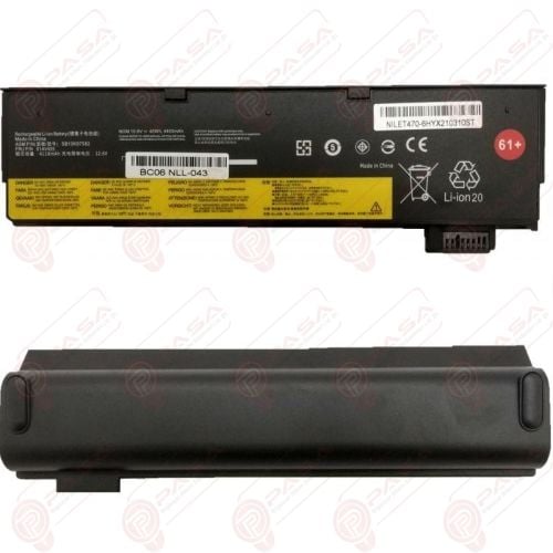 Lenovo ThinkPad T470, 20HD, 20HE, 20JM Uyumlu Batarya Pil Nion