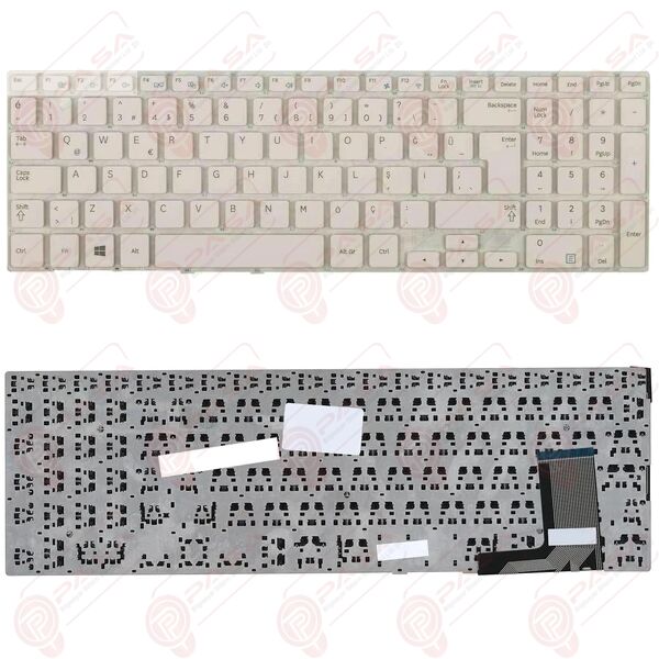 Samsung NP370R5E-S02, NP370R5E-S02CN Klavye Beyaz TR