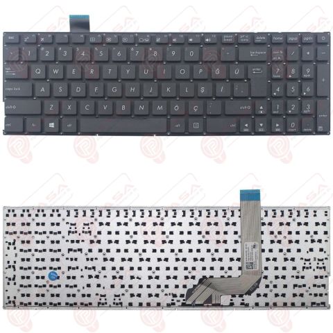 Asus X542UR-GQ030T, X542UR-GQ269T, X542UR-GQ271T Klavye Tuş Takımı Tuş Seti Siyah Türkçe