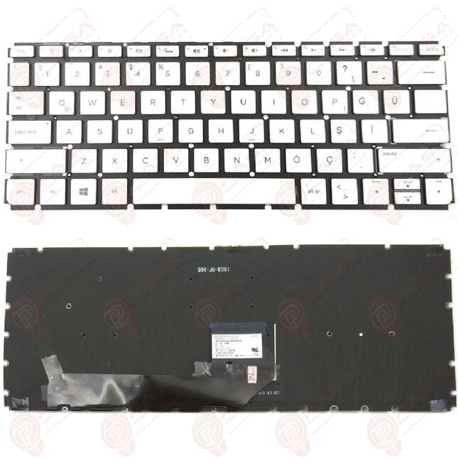 Hp 829305-001, 829305-141 Klavye Tuş Takımı Tuş Seti Gri Türkçe