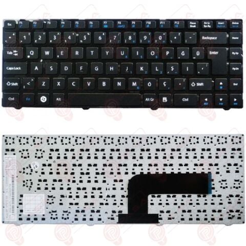 Casper CBA.3317-4C0, CBA.3317-4C00V, 3317-8L00V Klavye Tuş Takımı Q Siyah Türkçe Tuş Seti