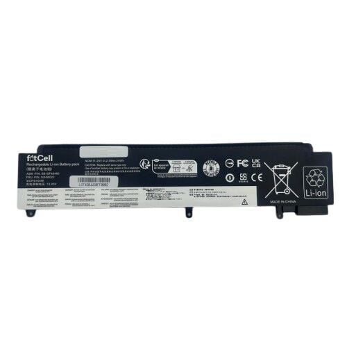 FitCell Lenovo ThinkPad T470s, 20HF, 20HG, 20JS Uyumlu Batarya Pil (Alt Batarya)