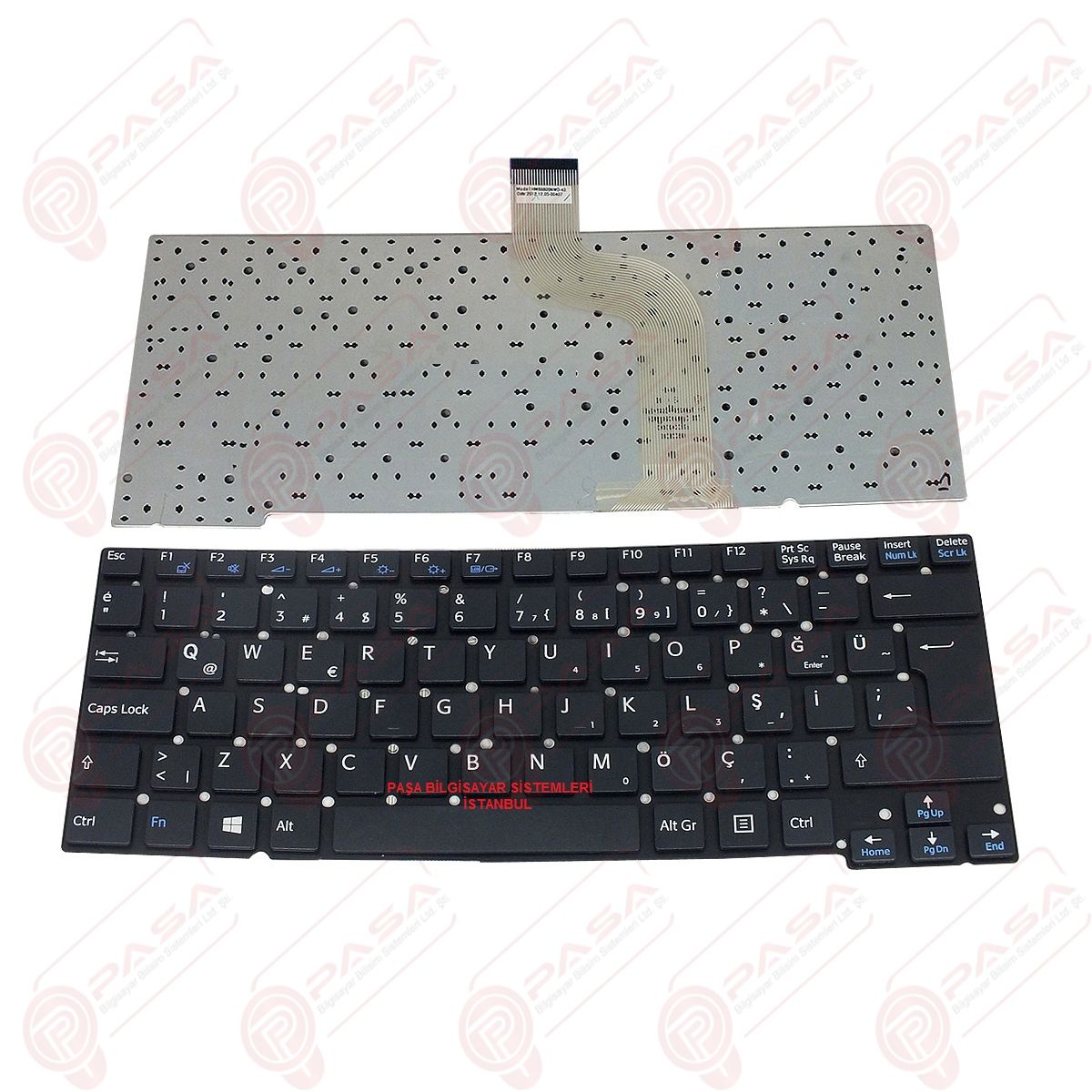 Sony Vaio SVT1311C5E, SVT1311M1E, SVT1311M1R Klavye Siyah TR
