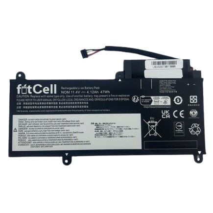 FitCell Lenovo 45N1753, 45N1755, 45N1757, 45N1754, 45N1756 Uyumlu Batarya Pil