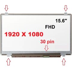 Dell inspiron 7568 Ekran 15.6 Slim 30 Pin FHD Laptop Ekranı