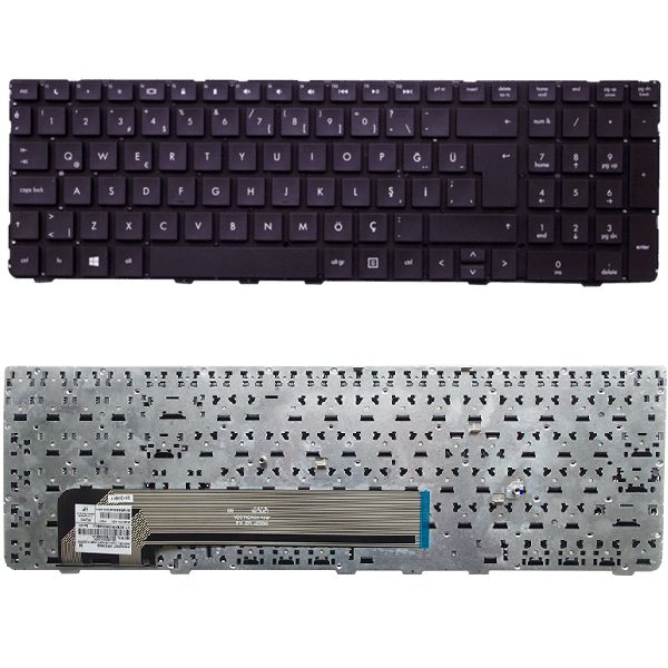 Hp NSK-CC0SV, 9Z.N6MSV.00T Uyumlu Klavye Tuş Takımı Tuş Seti Siyah Türkçe