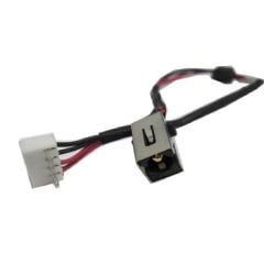 Toshiba Satellite A660, A660D, A665, A665D Uyumlu Power Jack Şarj Soketi Kablolu