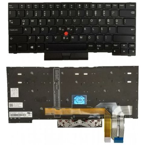 Lenovo CMFBL-84US, CMFBL-85TQ Klavye Led Işıklı Siyah TR
