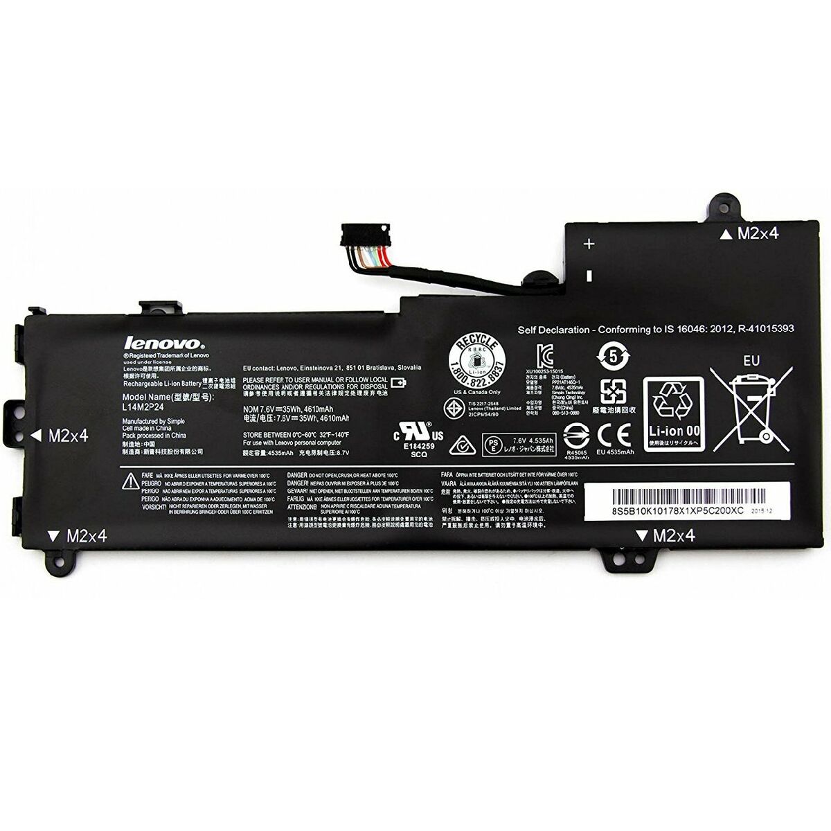 LENOVO İDEAPAD 510S-13IKB, 80V0 BATARYA PİL ORJİNAL