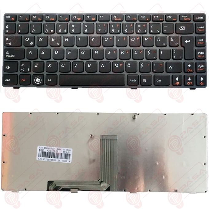 Lenovo ideaPad 20094, 20113, 1007, 1022 Klavye Siyah TR