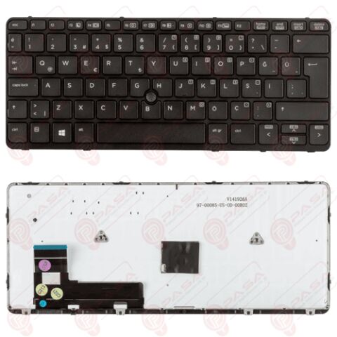 Hp 776451-001, 776451-141, 735503-001, 735503-141 Klavye Tuş Takımı Tuş Seti Siyah Türkçe