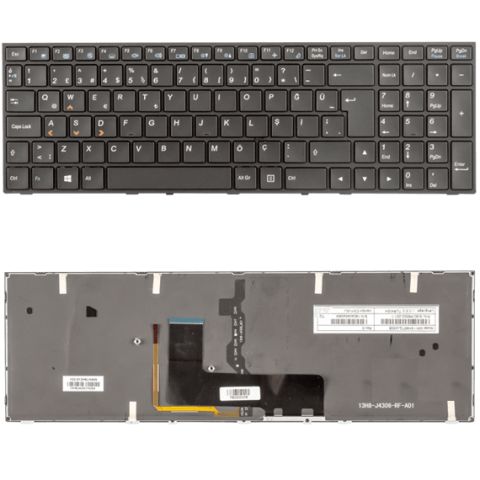 Monster Tulpar T7 V7.1 Klavye Tuş Takımı Işıklı Ver.1 Siyah TR