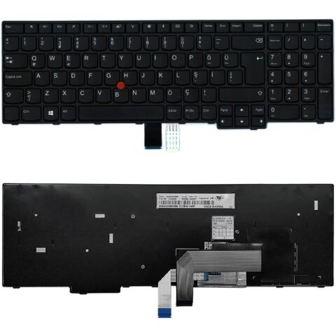 Lenovo 01AX610, 01AX638, 01AX640, 01AX679 Klavye Siyah TR