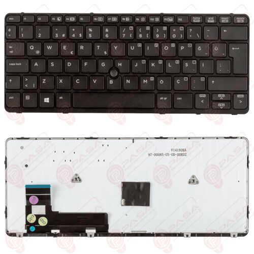 Hp NSK-CR1BV, 9Z.N9WBV.101, V141926BS1 Klavye Tuş Takımı Tuş Seti Siyah Türkçe