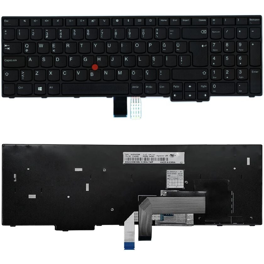 Lenovo PK131SS2A23, SG-61030-28A Klavye Siyah TR