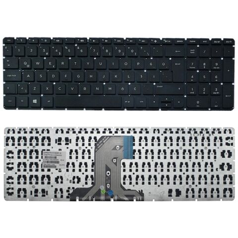 Hp PK131EM2A18, PK131EM3A18 Klavye Tuş Takımı Türkçe Q Tuş Seti Siyah Keyboard