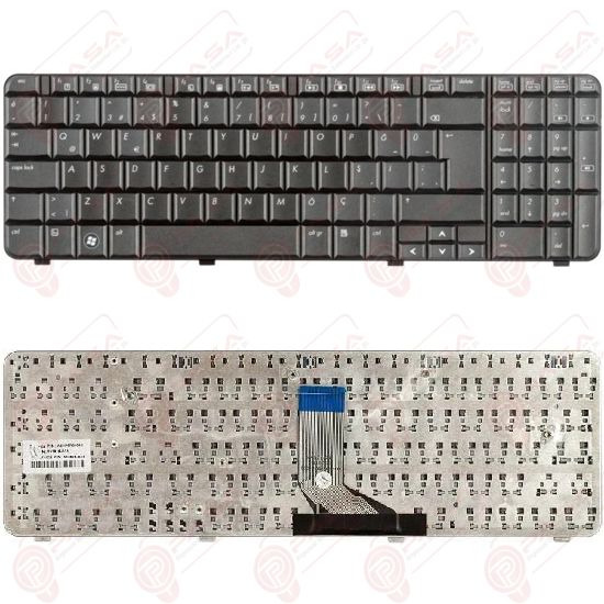 Compaq Presario CQ61-300, CQ61-400 Klavye Tuş Takımı Tuş Seti Siyah Türkçe