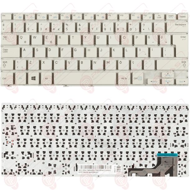 Samsung NP905S3G, NP910S3G, NP915S3G Klavye Beyaz TR