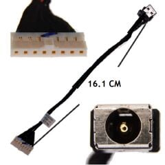 Asus FX753, FX753V, FX753VD, GL753V, GL753VD, GL753VE Uyumlu Power Jack Şarj Soketi Kablolu