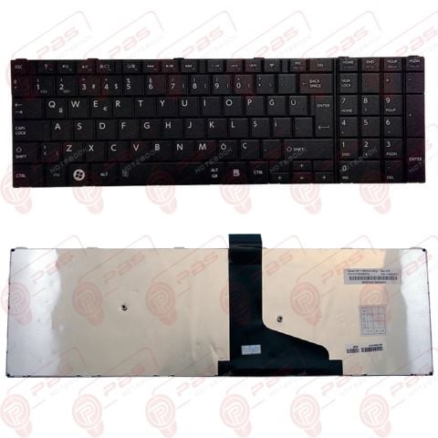 Toshiba Satellite L70-B-151 Klavye Tuş Takımı Tuş Seti Q Siyah Türkçe