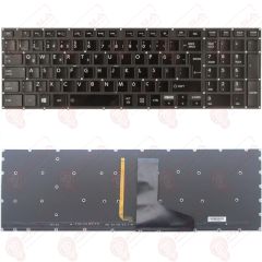 Toshiba Satellite P55-A5200, P55-A5312 Klavye Siyah Led Işıklı TR