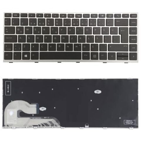 Hp L14377-001, L14377-141, L14378-001, L14378-141, L14379-141, L14379-001 Uyumlu Klavye Siyah Tr