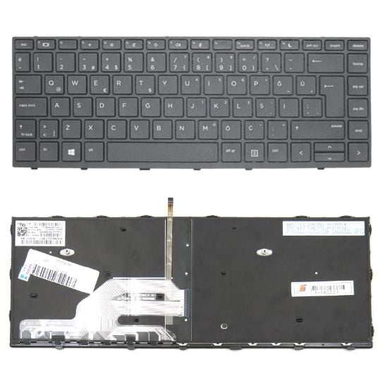 Hp AE0P1U00110, AE0P1U00210 Klavye Tuş Takımı Tuş Seti Led Işıklı Siyah Türkçe