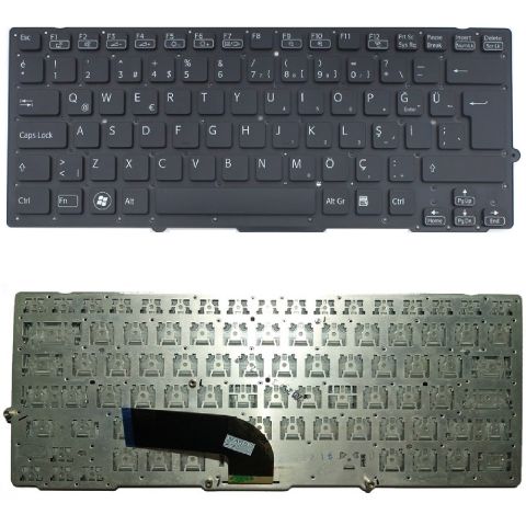 Sony 148949681, 148950181, 148950191 Klavye Siyah TR