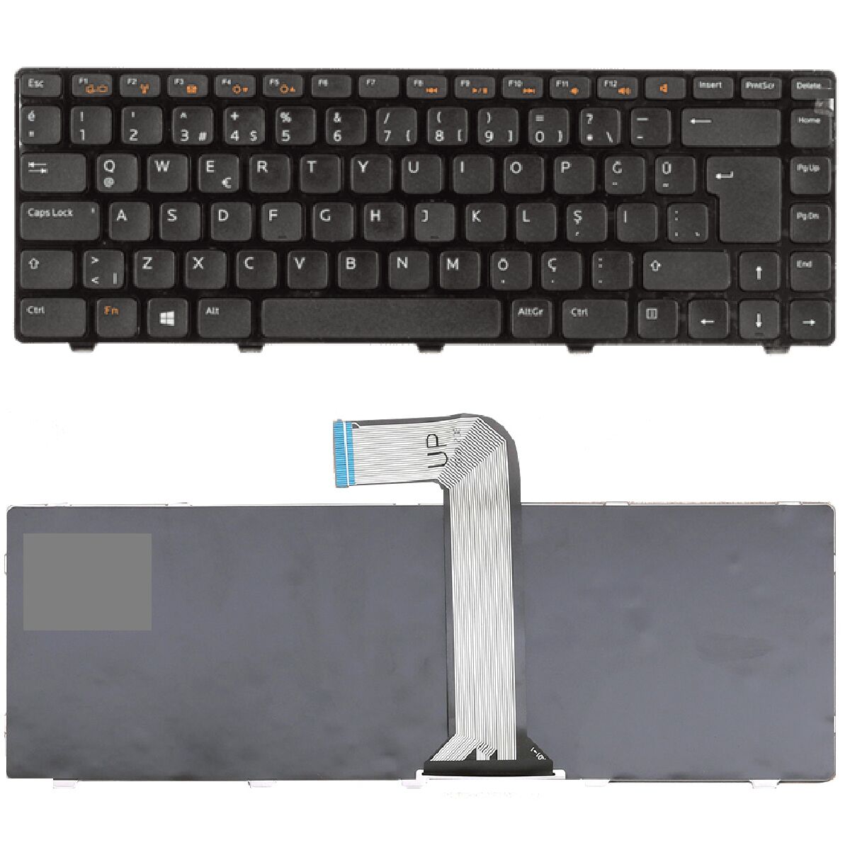 Dell Latitude 3330 Klavye Tuş Takımı Siyah Türkçe