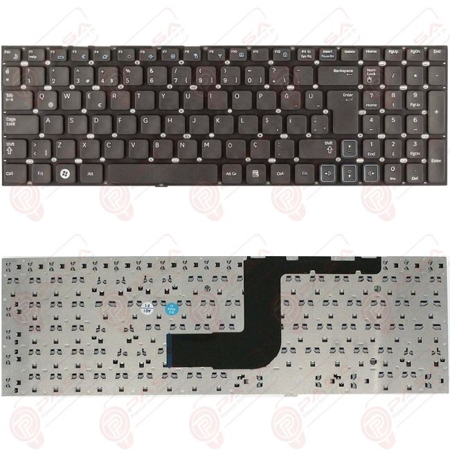 Samsung NP-RV511-A06TR, NP-RV511-S02TR Klavye Siyah TR